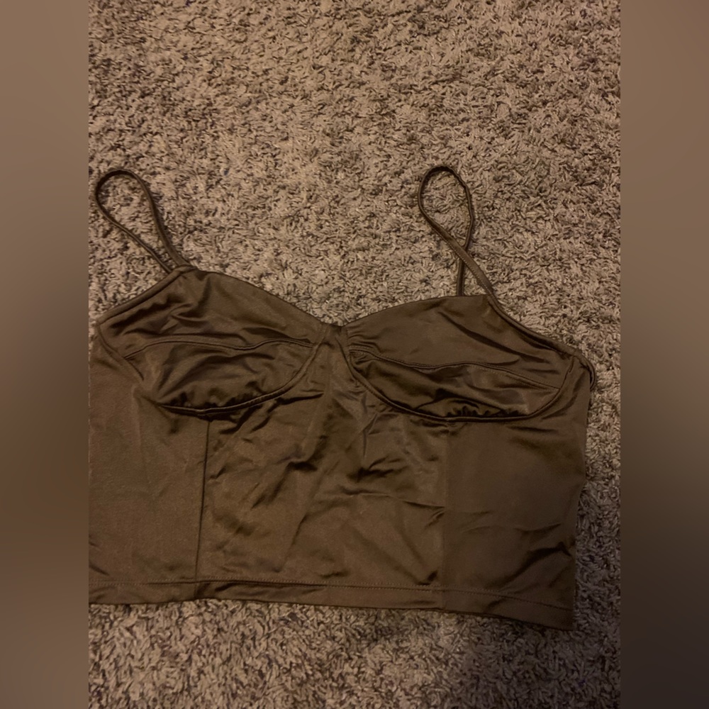 Brown CropTop
